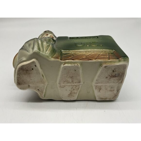 Royal Copley MCM Mailbox Design Planters, Set of 2, Collectible Home Decor Vtg - Picture 12 of 16